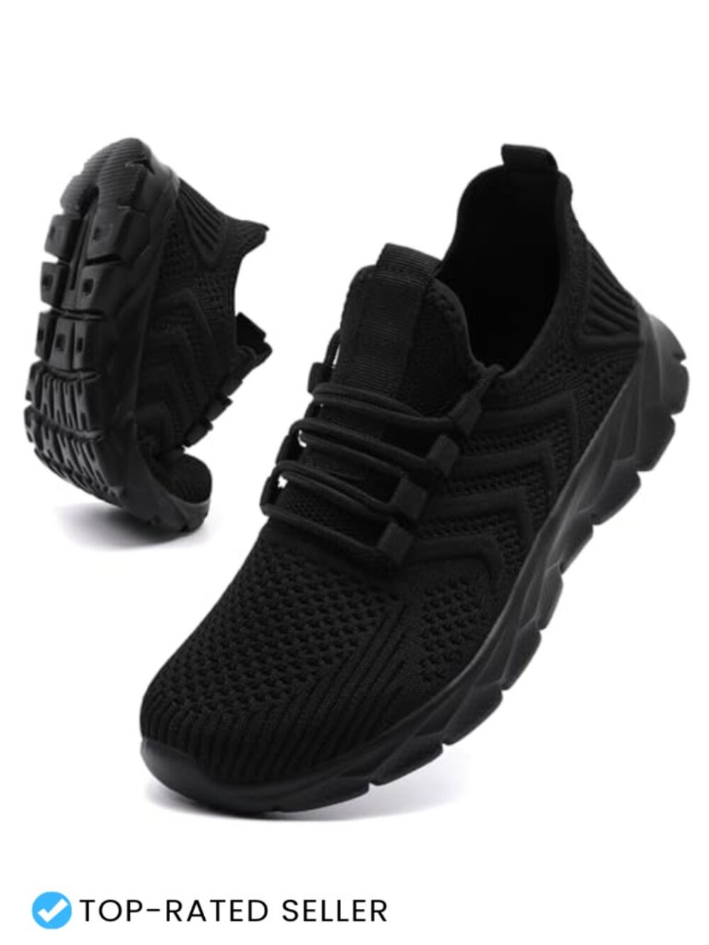 Lightweight Breathable Mesh Running Tennis Sneakers Lace-Up